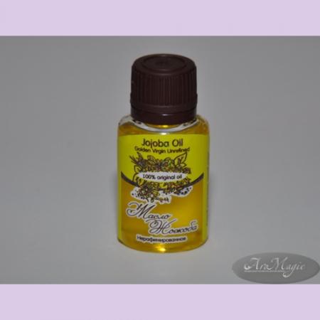 Масло ЖОЖОБА/ Jojoba Oil Golden Virgin Unrefined / нерафинированное (голден)/ 20 ml